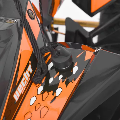 Benzinmotoros Quad, 125 cm3, 7,6 LE, HECHT 54125 ORANGE, beüzemelve szállítjuk!