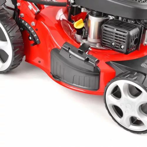 Benzinmotoros Önjáró Fűnyíró, e-indítással, 99cm3/3,5LE HECHT 543 SWE 5in1