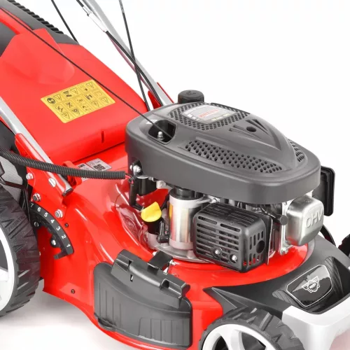 Benzinmotoros Önjáró Fűnyíró, e-indítással, 99cm3/3,5LE HECHT 543 SWE 5in1