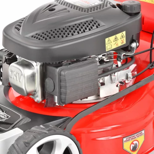 Benzinmotoros Önjáró Fűnyíró, e-indítással, 99cm3/3,5LE HECHT 543 SWE 5in1