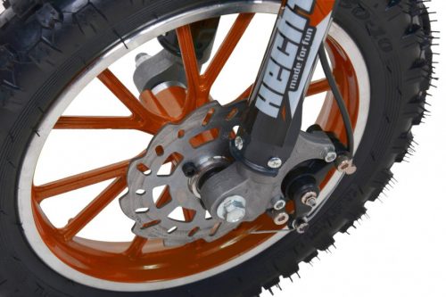 Elektromos, Akkumulátoros Terep-cross Motor Gyerekeknek HECHT 54500, narancs-fekete,+ajándék 80000Ft értékű****wellness utalvány