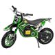 Elektromos, Akkumulátoros Terep-cross Motor Gyerekeknek HECHT 54501, zöld-fekete,+ajándék 80000Ft értékű****wellness utalvány