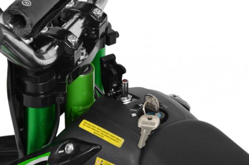 Elektromos, Akkumulátoros Terep-cross Motor Gyerekeknek HECHT 54501, zöld-fekete,+ajándék 80000Ft értékű****wellness utalvány