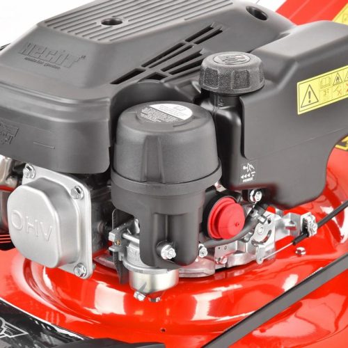 Benzinmotoros Önjáró Fűnyíró, 150cm3/ 4LE/ 7,8Nm/ 3,2km/óra,  HECHT 546 SX