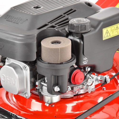 Benzinmotoros Önjáró Fűnyíró, 150cm3/ 4LE/ 7,8Nm/ 3,2km/óra,  HECHT 546 SX