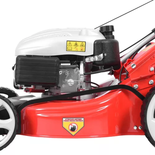 Benzinmotoros Önjáró Fűnyíró, 135cm3 /5LE HECHT 5484 SX 5in1, állítható sebesség