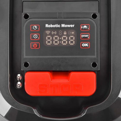 HECHT 5608 Robotfűnyíró, 800m2, Magyar nyelvű mobilalkalmazás, Android,iOS, Bluetooth,3motoros, 20V/2.5Ah,130mhuzal,