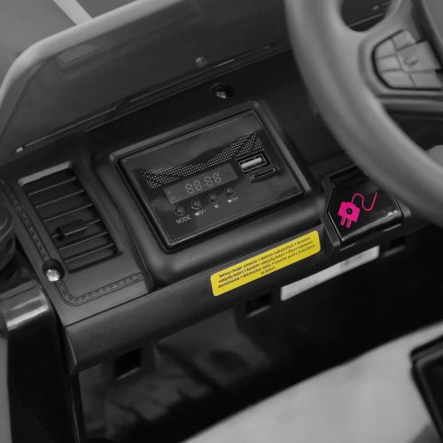 Elektromos, Akkumulátoros Kisautó Gyerekeknek, Terepjáró HECHT 56189 BLACK