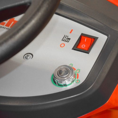 HECHT 5927 Fűnyíró Traktor B&S Professional motorral, 20,5 LE, 724 cm3, fűgyűjtős, vágás szélesség: 112 cm, BEÜZEMELVE SZÁLLÍTJUK!