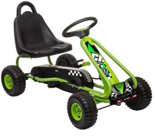 Pedálos Gokart HECHT 59792  3-8 éves korig, zöld