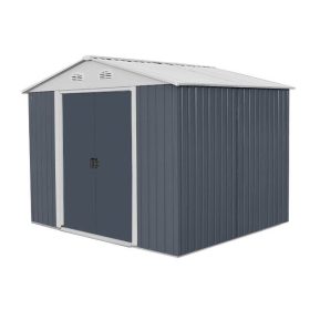   Hecht 6x8 Plus Kerti ház, Szerszámtároló, fém, (6x8 PLUS), 196cm x 258 cm