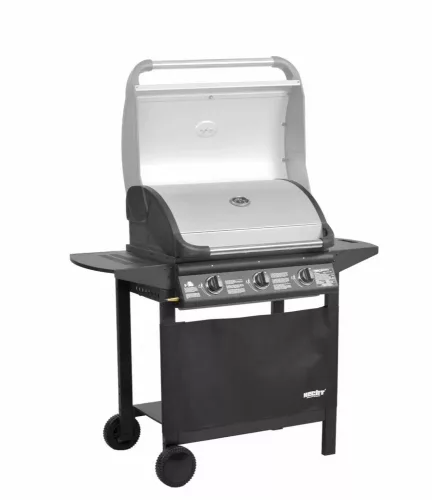 3 égőfejes Gázos Kerti Grill HECHT CONTACT 3