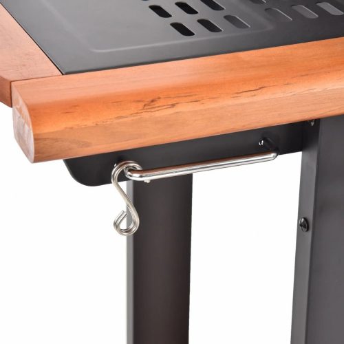 3 égőfejes, Gázos Kerti Grill HECHT FIREWOOD 3