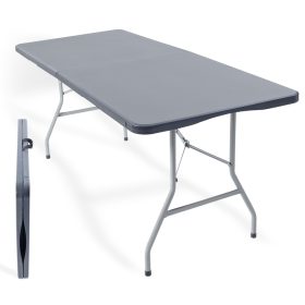   Osszecsukható kerti asztal, kemping asztal, 180 x 74 cm, HECHT FOLDIS TABLE