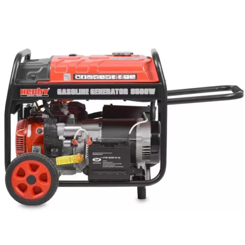 Benzinmotoros Áramfejlesztő, HECHT GG 10000, 8500W, 10.8A, 3 fázisú, 459cm3, AVR fesz.szabályzó, 