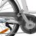 Elektromos Kerékpár HECHT PRIME White, 26"-os, aluminium váz, tárcsa fék, Shimano váltó, 36V/10,4Ah, + 40.000 Ft értékű wellness utalvány 