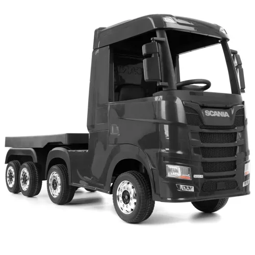 Akkumulátoros Gyermek Kamion SCANIA Fekete
