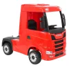 Elektromos, Akkumulátoros Gyermek Teherautó SCANIA Piros