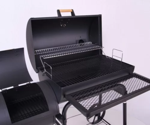 Kerti Grill HECHT SENTINEL, faszenes + füstölő +ajándék 80000Ft értékű****wellness utalvány