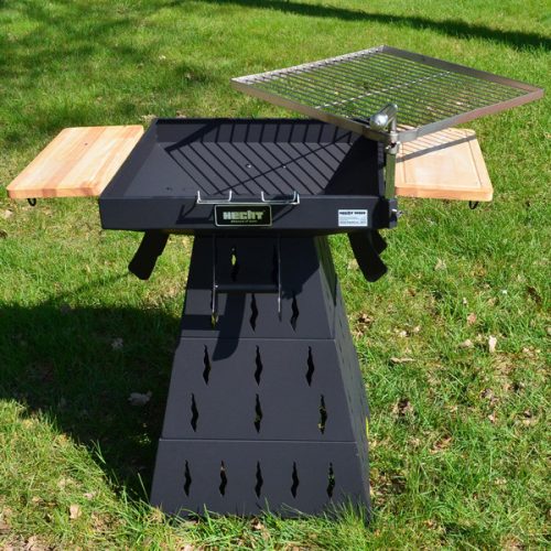 Faszenes Kerti Grillsütő/Tűzrakó 3in1, HECHT VESUV