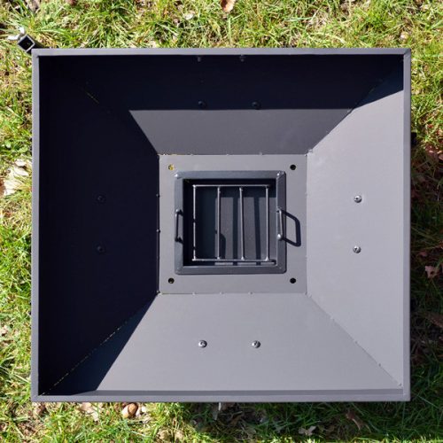 Faszenes Kerti Grillsütő/Tűzrakó 3in1, HECHT VESUV