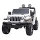 Elektromos, Akkumulátoros Kisautó Gyerekeknek, Terepjáró JEEP WRANGLER RUBICON - White