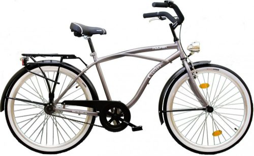 26"CRUISER túra férfi kerékpár, grafit, KOLIKEN