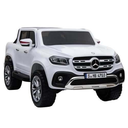 Elektromos, Akkumulátoros Kisautó Gyerekeknek, MERCEDES-BENZ XMX606 WHITE