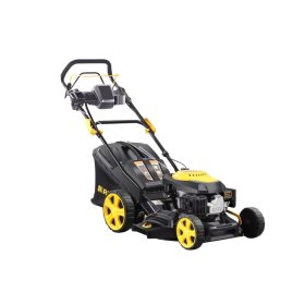   Önjáró elektromos indítású benzinmotoros fűnyíró 4az1-ben 146 cm3 / 3,5 LE, Riwall PRO RPM 4735 E +ajándék 80000Ft értékű****wellness utalvány