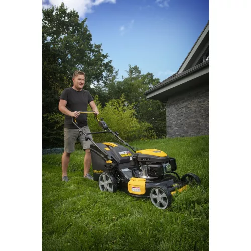 Riwall RPM 5155 V Pro multifunkciós önjáró fűnyíró 4 az 1-ben állítható sebességgel, 196cm3/5,4LE, +ajándék 80000Ft értékű****wellness utalvány
