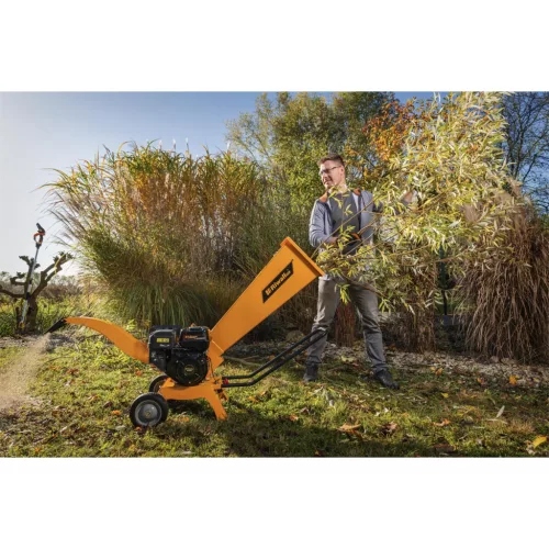 Riwall RPS 7058 b.motoros ágaprító-daráló, 212 cm3/5,8 LE, forgóhengeres ágbehúzás +ajándék 120.000Ft értékű ****wellness utalvány