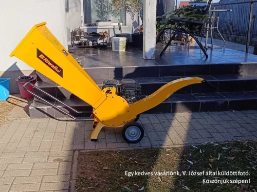 Riwall RPS 7058 b.motoros ágaprító-daráló, 212 cm3/5,8 LE, forgóhengeres ágbehúzás +ajándék 120.000Ft értékű ****wellness utalvány