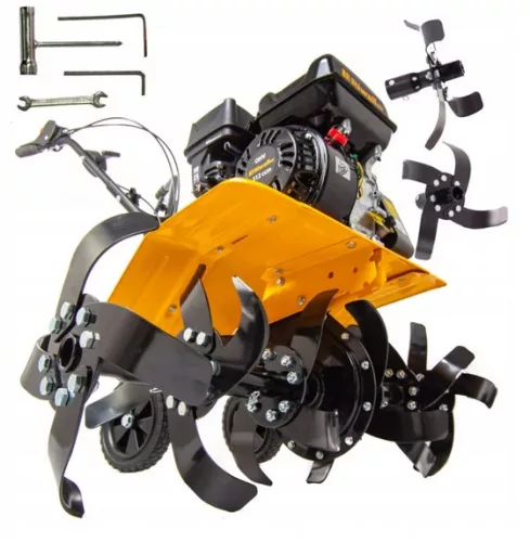 Benzinmotoros Kapálógép, Rotakapa 212 cm3, 5.6LE, 1 előre+1 hátra, Riwall PRO RPT 8556 R, +ajándék  120.000Ft értékű****wellness utalvány