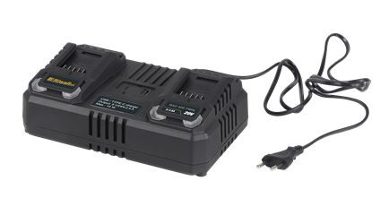 Riwall RAC 420 Twin 20V dupla akku gyorstöltő 2x4,5A