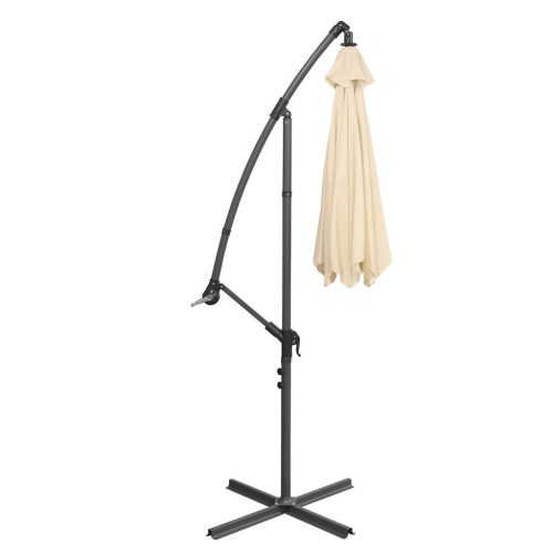 Napernyő 2,5 m HECHT SANDY C, UV védelem, 6 bordás, Krém színű