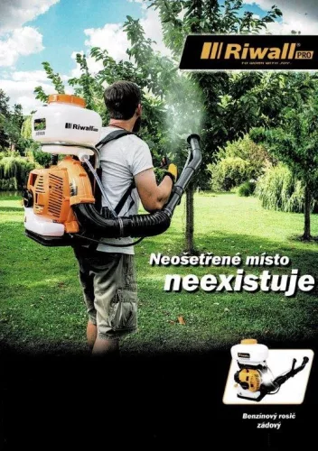 Benzinmotoros Permetező, 51,7cm3/2LE,14L,  Riwall PRO RPSD 52, +ajándék 80000Ft értékű****wellness utalvány