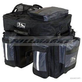   Kerékpár táska csomagtartóra 3 részes (TAS020), túrázóknak, bevásáráshoz,stb...