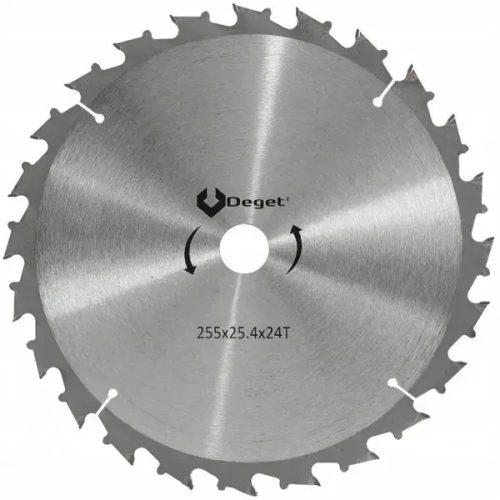 DEGET fűkasza tárcsa/ vágótárcsa C-típusú 255×25,4 mm